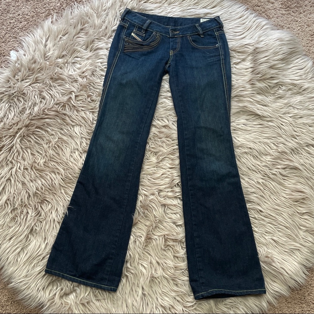 Diesel low rise Ryoth jeans size 25